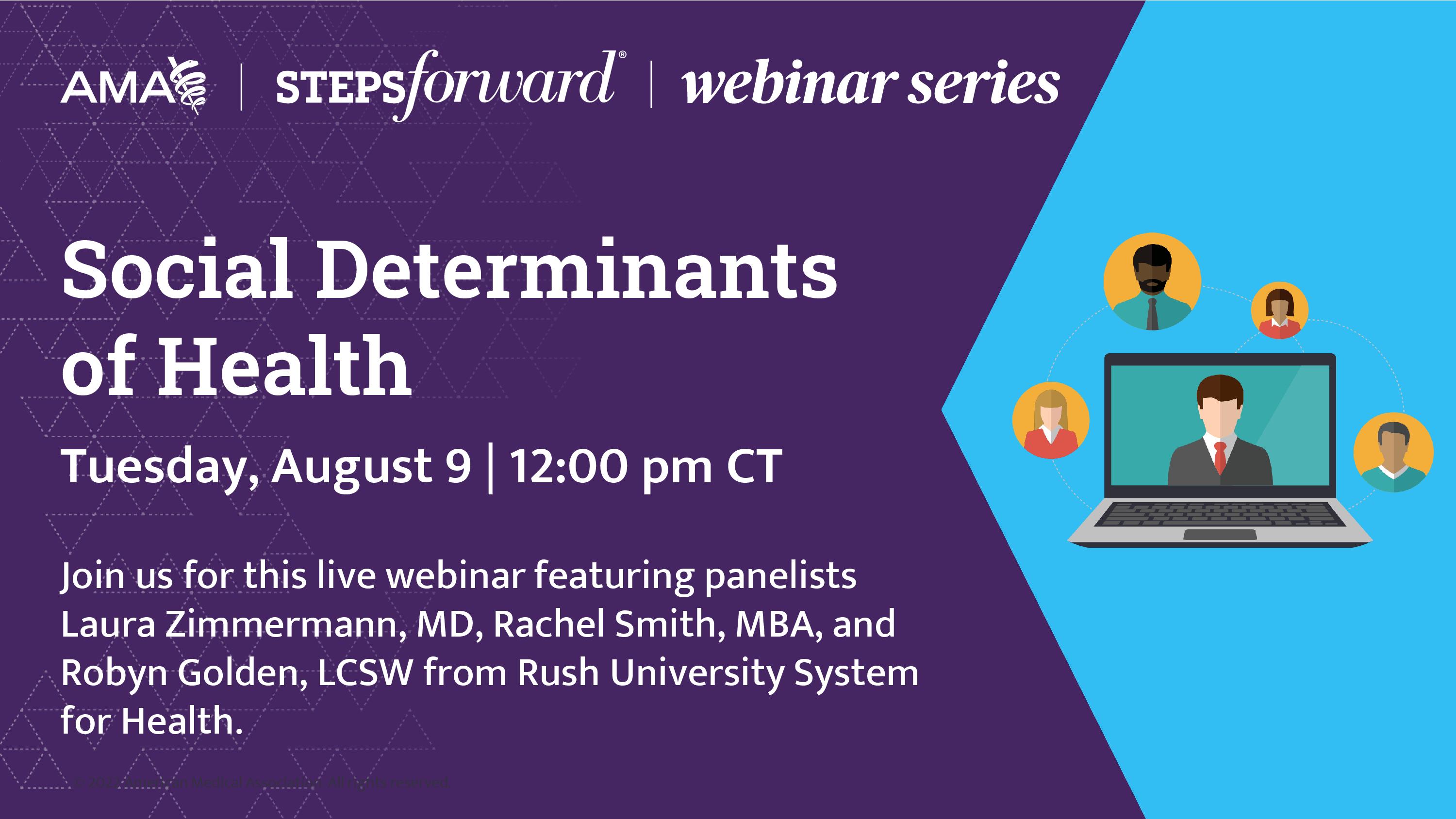 STEPS Forward Webinar Series: Social Determinants of Health