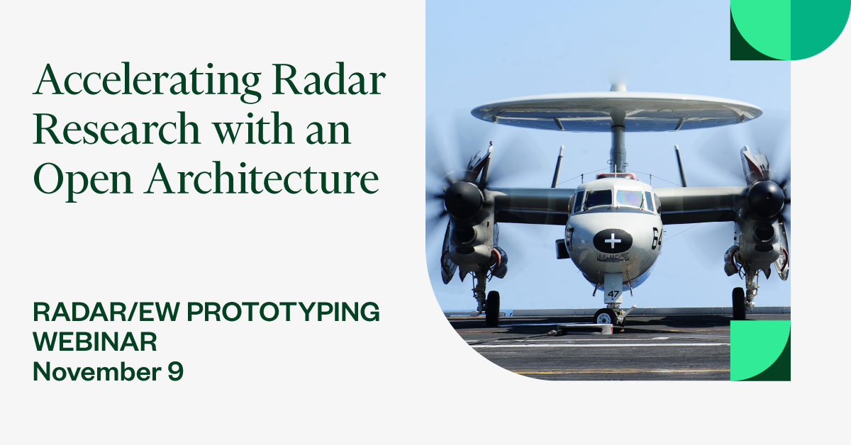 Accelerating Radar Research with an Open Architecture