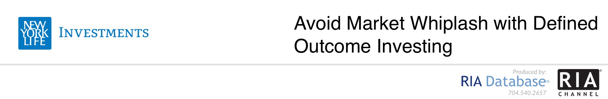Avoid Market Whiplash with Defined Outcome Investing