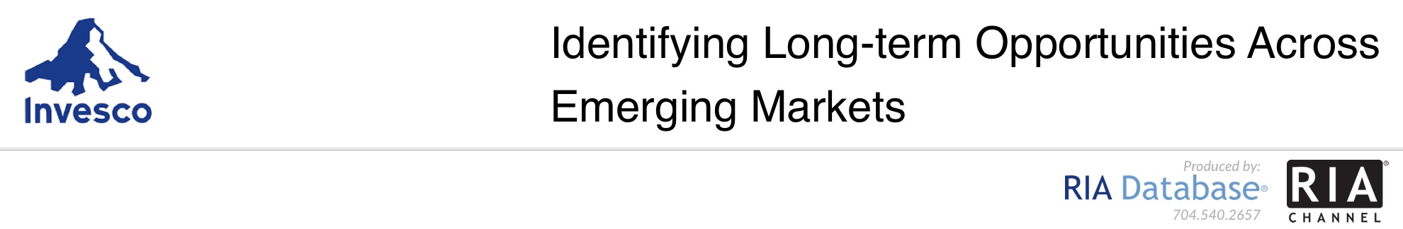 Identifying Long-Term Opportunities Across Emerging Markets - Invesco