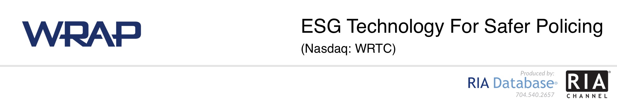 V3 - ESG Technology For Safer Policing