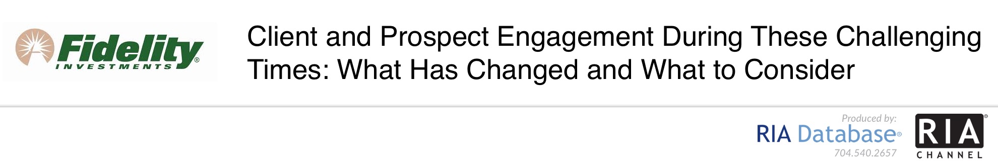 Client and Prospect Engagement During These Challenging Times: What Has Changed and What to Consider