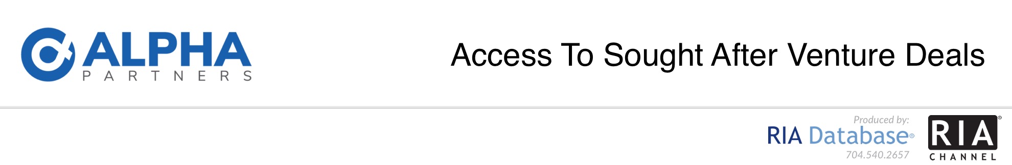 Access To Sought After Venture Deals