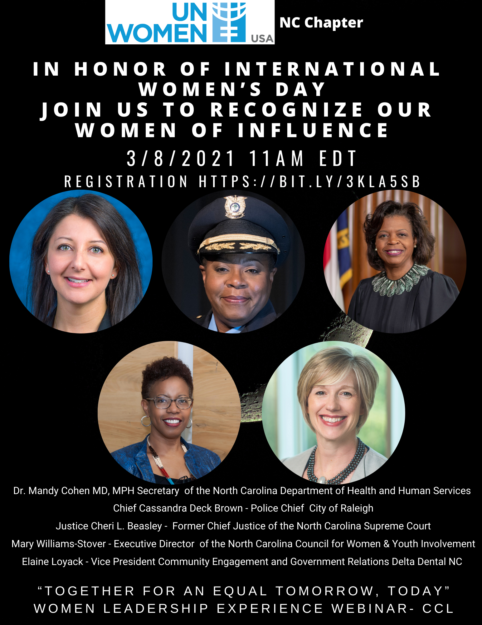 Women's Leadership Series: Together for an Equal Tomorrow, Today