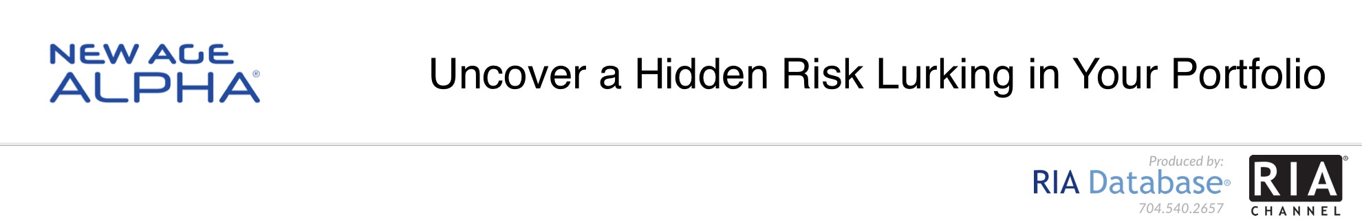 Uncover a hidden risk lurking in your portfolio