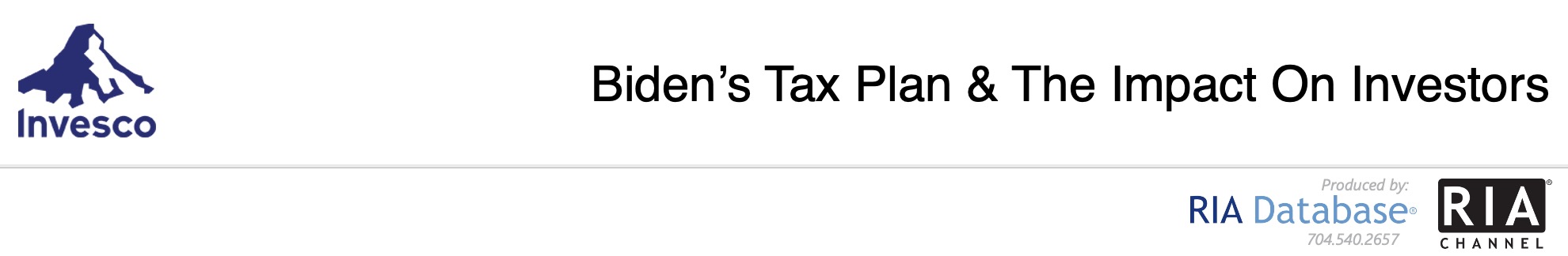 Biden’s Tax Plan & The Impact On Investors