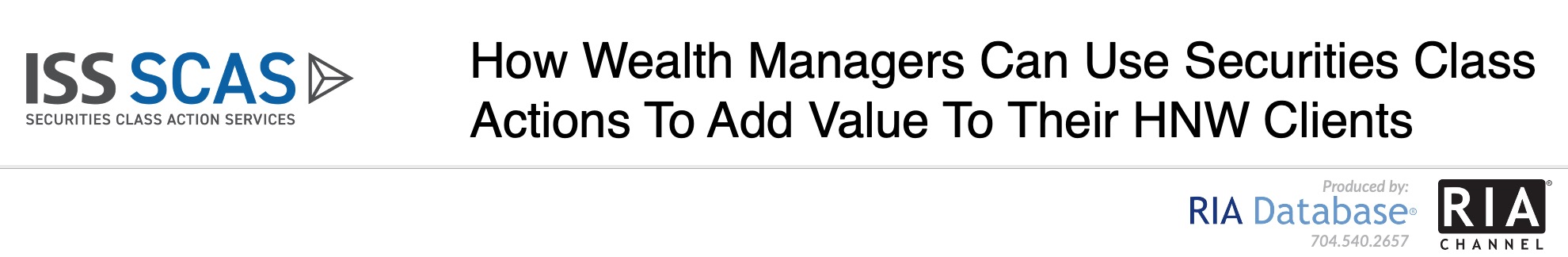 How Wealth Managers Can Use Securities Class Actions To Add Value To Their HNW Clients