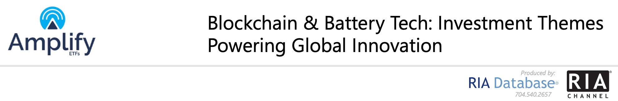 Blockchain & Battery Tech: Investment Themes Powering Global Innovation