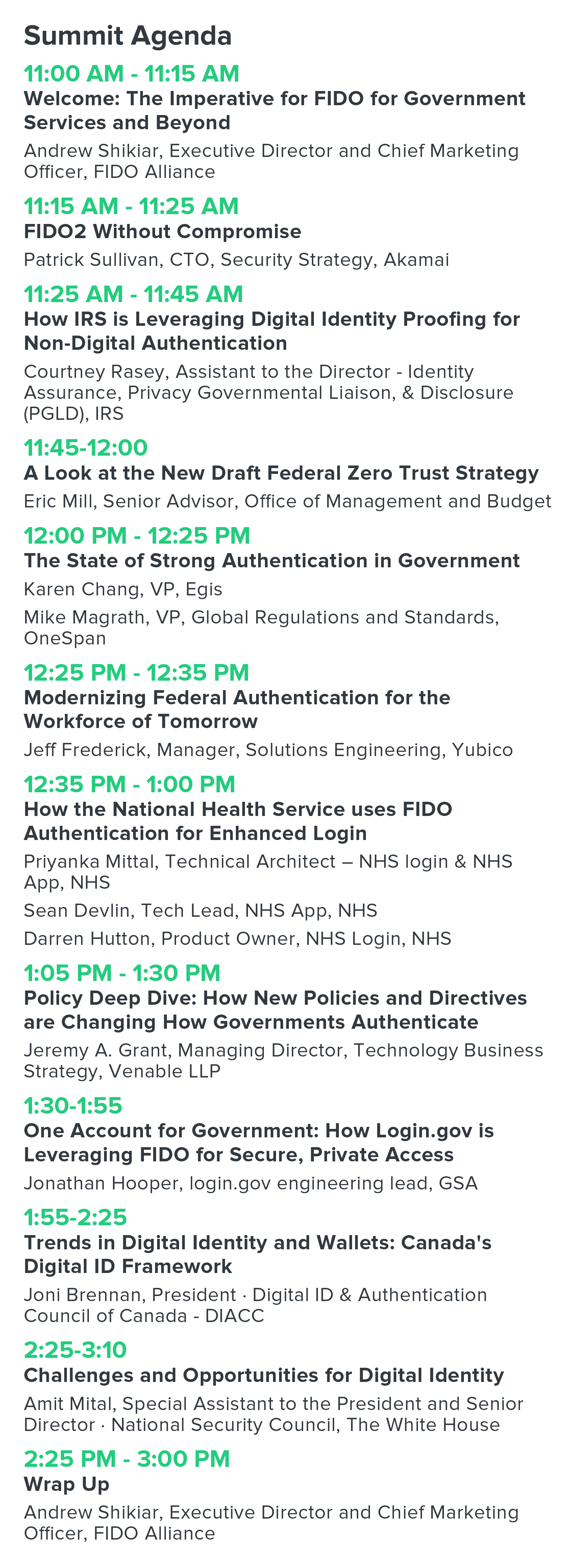 Authenticate Virtual Summit: The Imperative for Strong Authentication for  Government Services