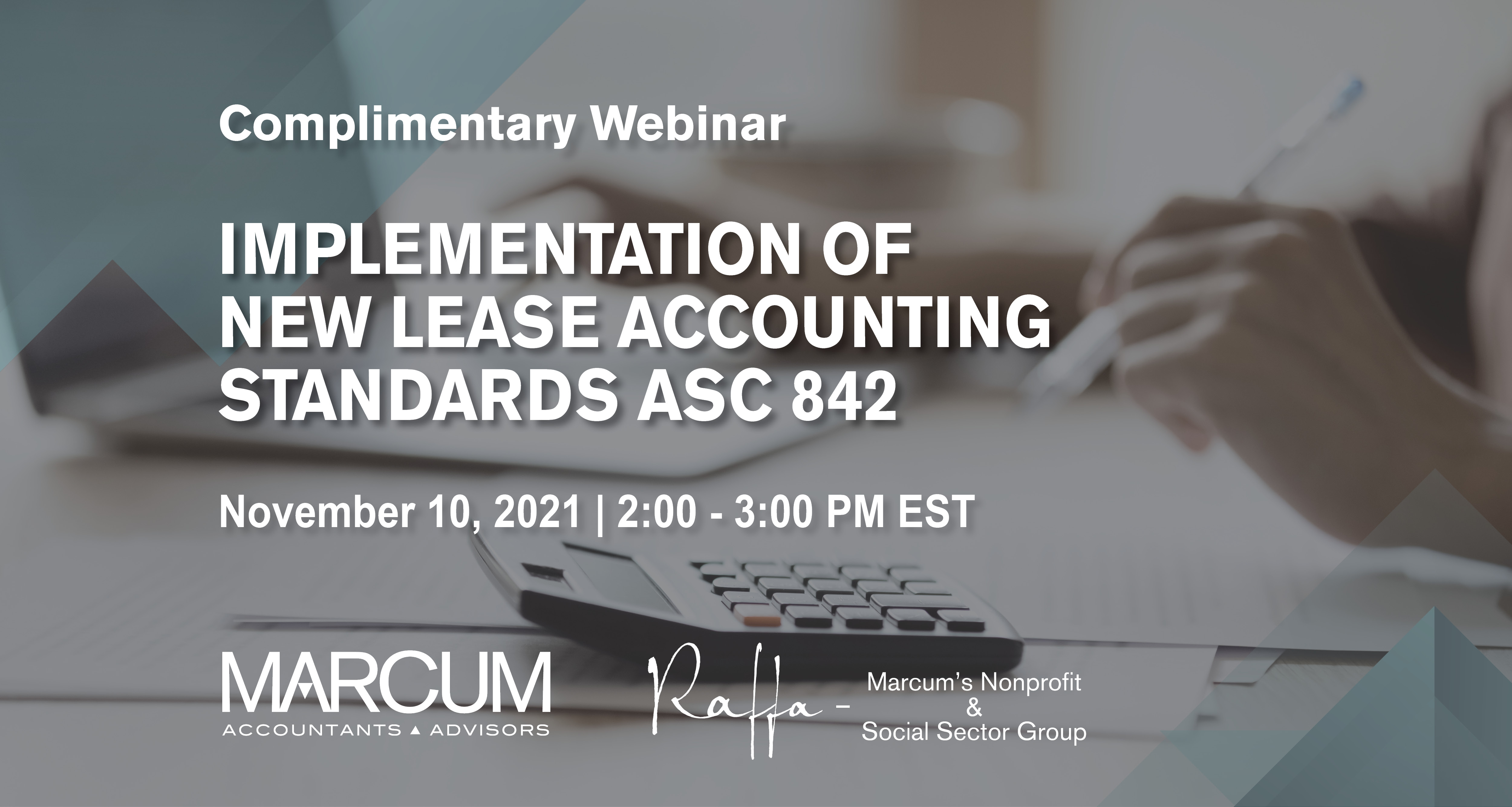 Implementation of New Lease Accounting Standards ASC 842