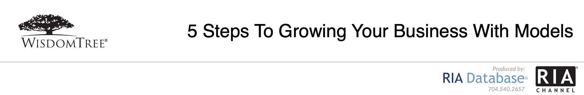5 Steps To Growing Your Business With Models