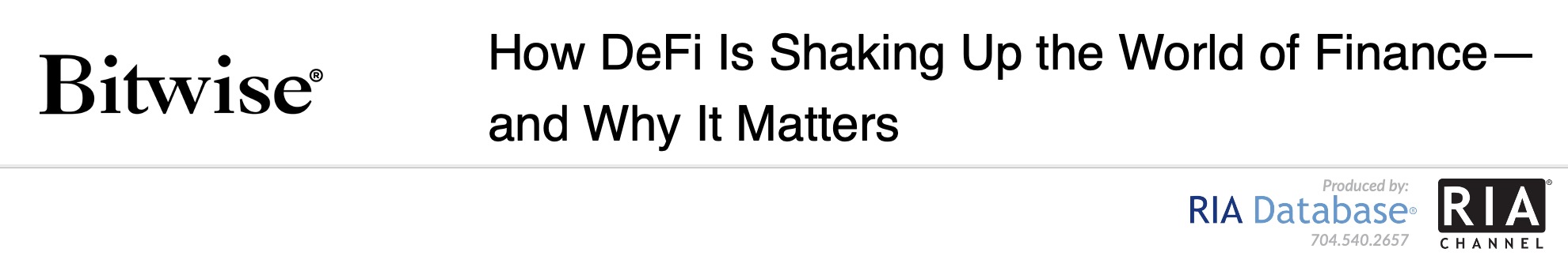 How DeFi Is Shaking Up the World of Finance—and Why It Matters