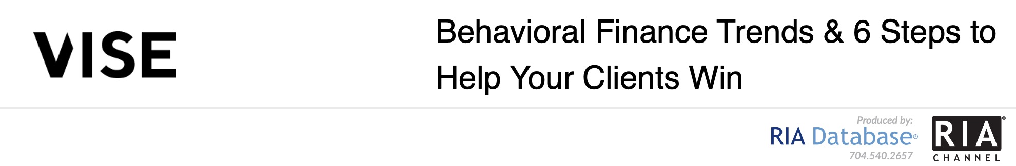 Behavioral Finance Trends & 6 Steps to Help Your Clients Win
