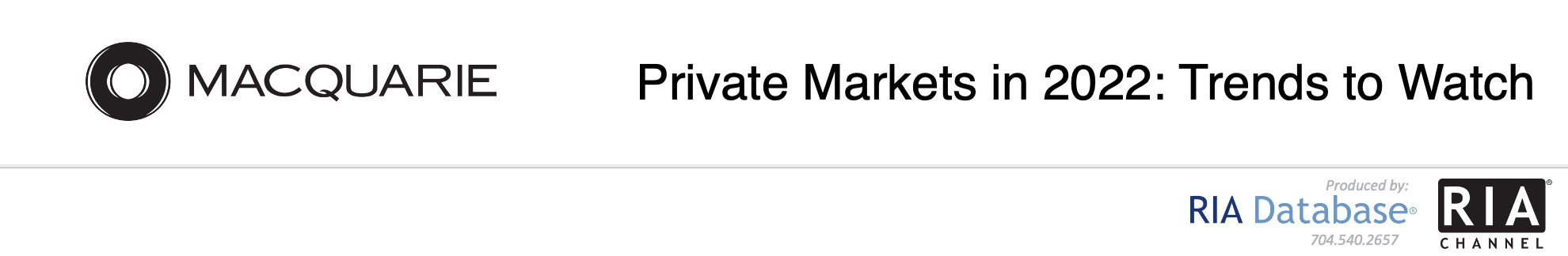 Private Markets in 2022: Trends to Watch