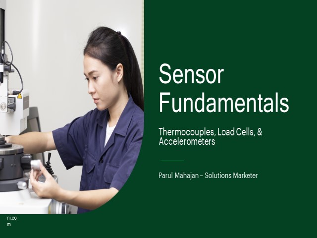 DAQ Fundamentals: Thermocouple, Load Cell, and Accelerometer Measurements