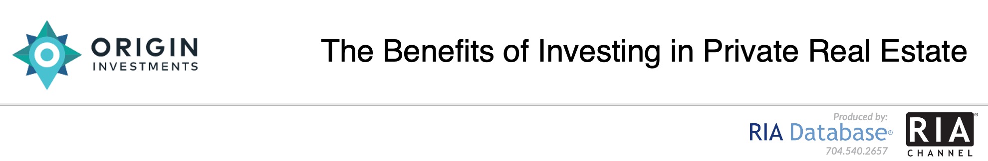 The Benefits of Investing in Private Real Estate