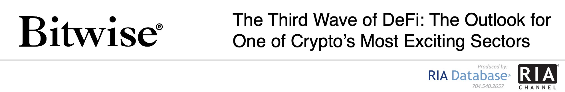 The Third Wave of DeFi: The Outlook for One of Crypto’s Most Exciting Sectors