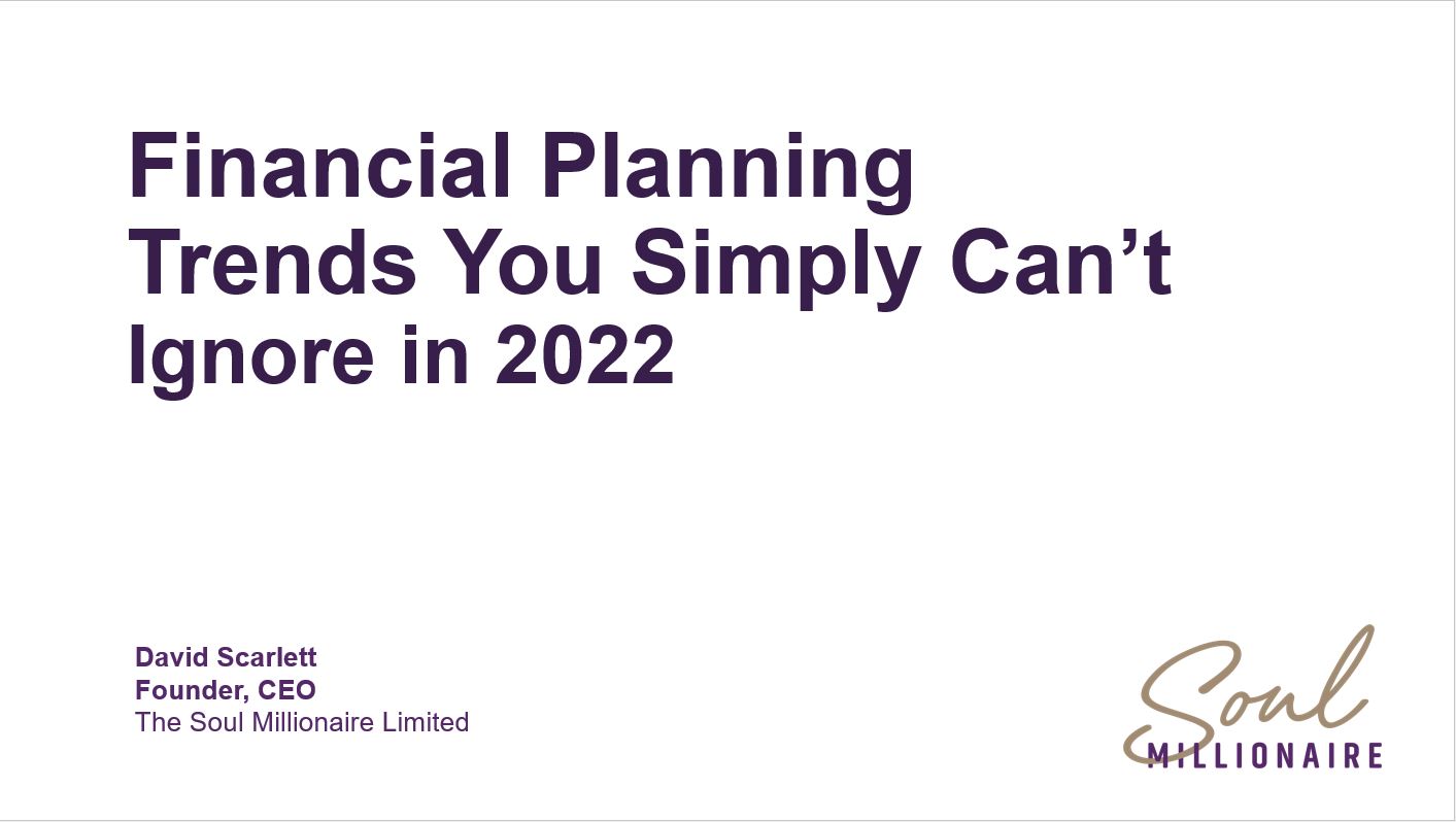 Financial Planning Trends You Simply Can’t Ignore in 2022