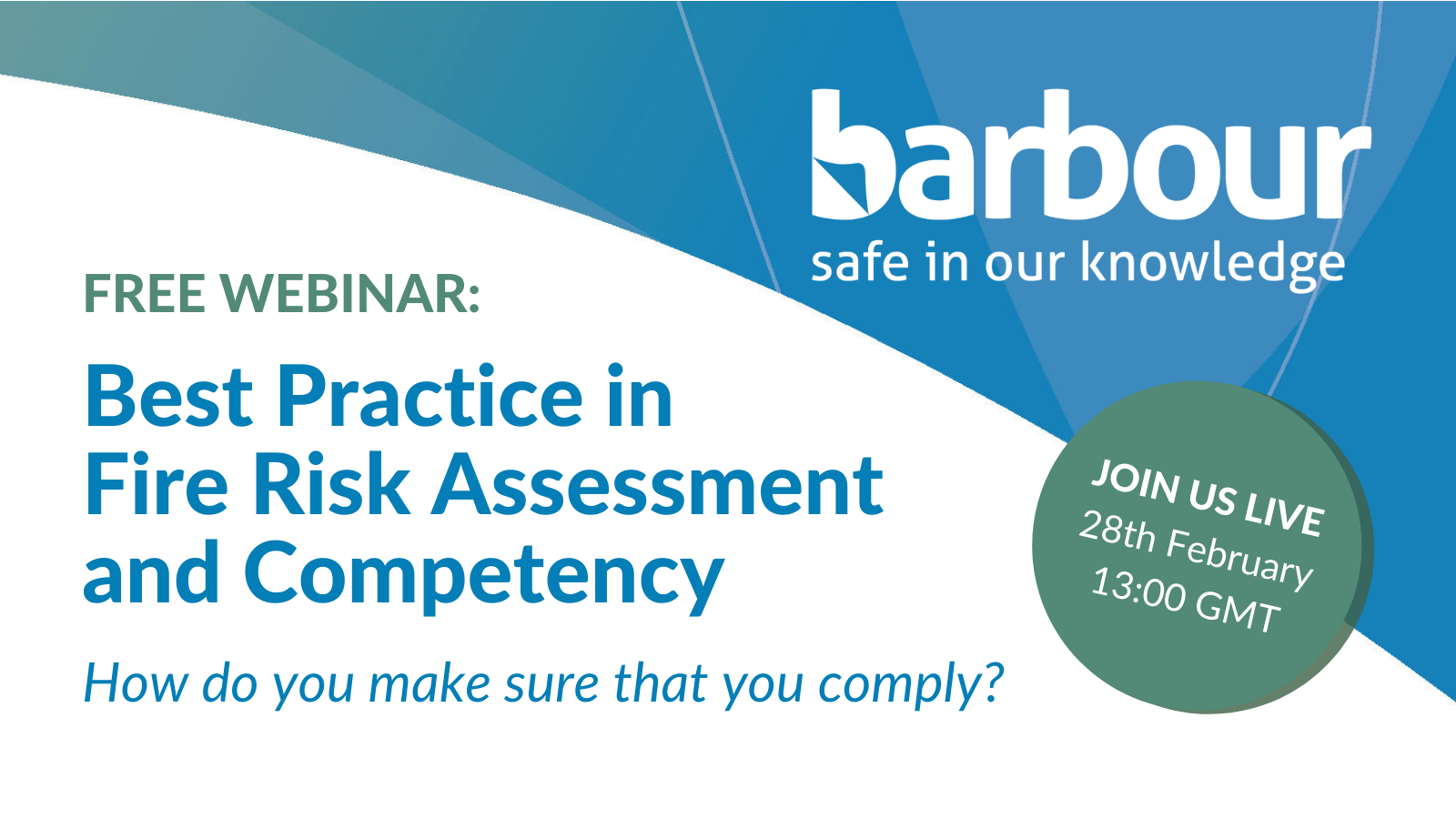 Best Practice In Fire Risk Assessment And Competency How Do You Make   28th Feb Webinar 