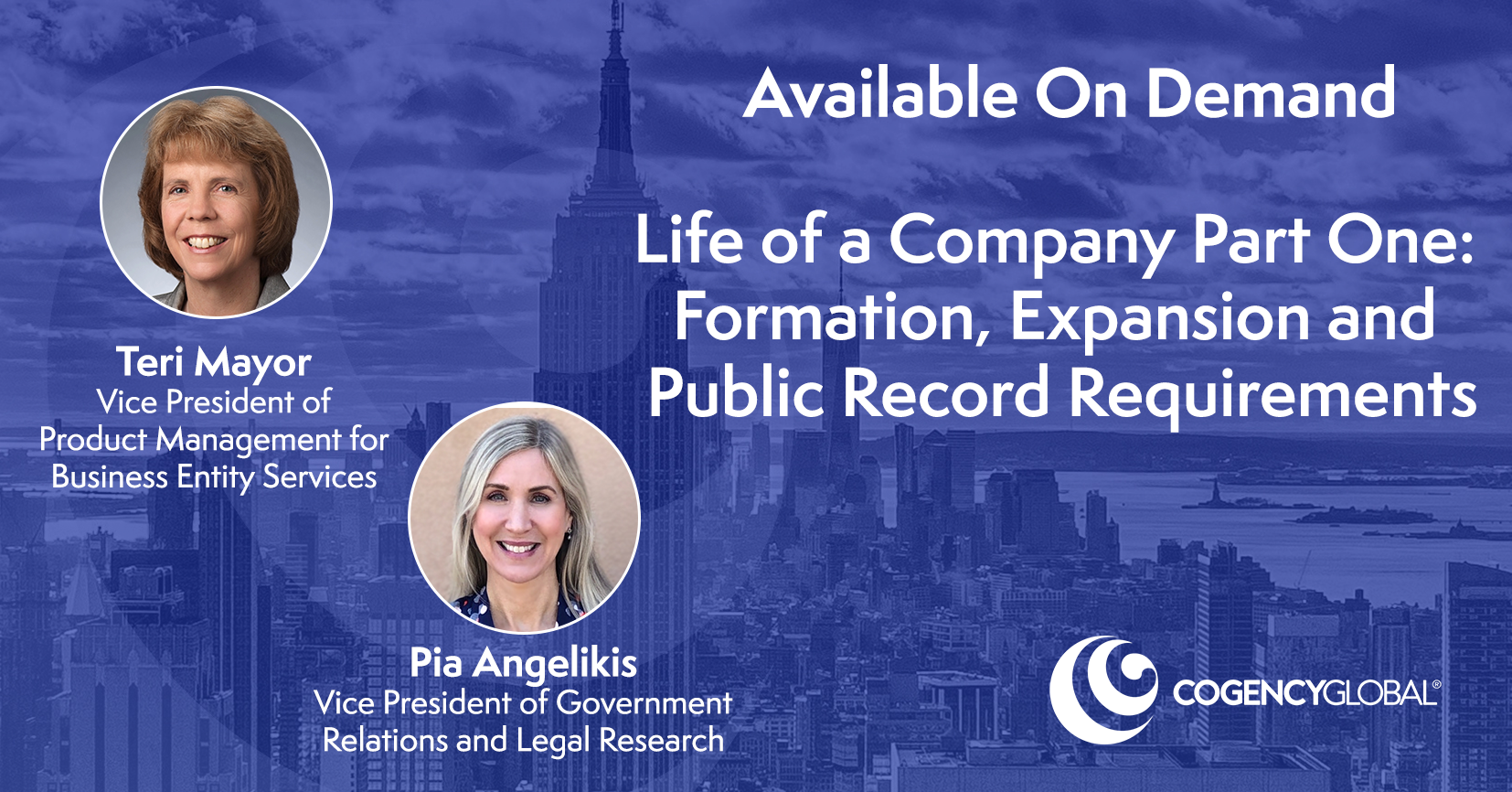 Life of a Company Part One Formation, Expansion and Public Record