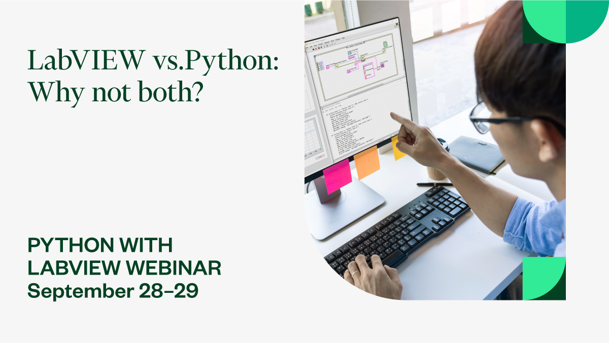 (EUROPE) LabVIEW Versus Python Why Not Both? 