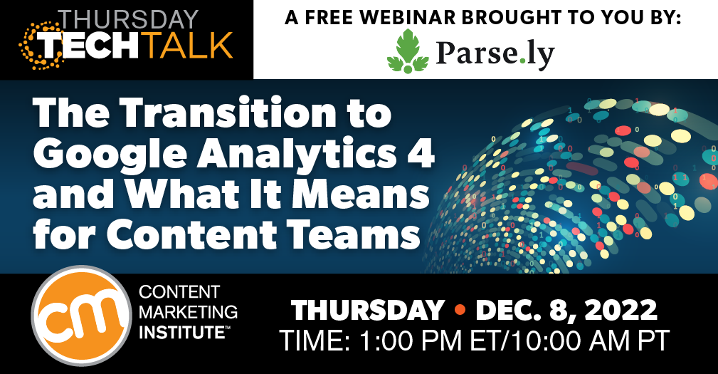 The Transition to Google Analytics 4 and What It Means for Content Teams