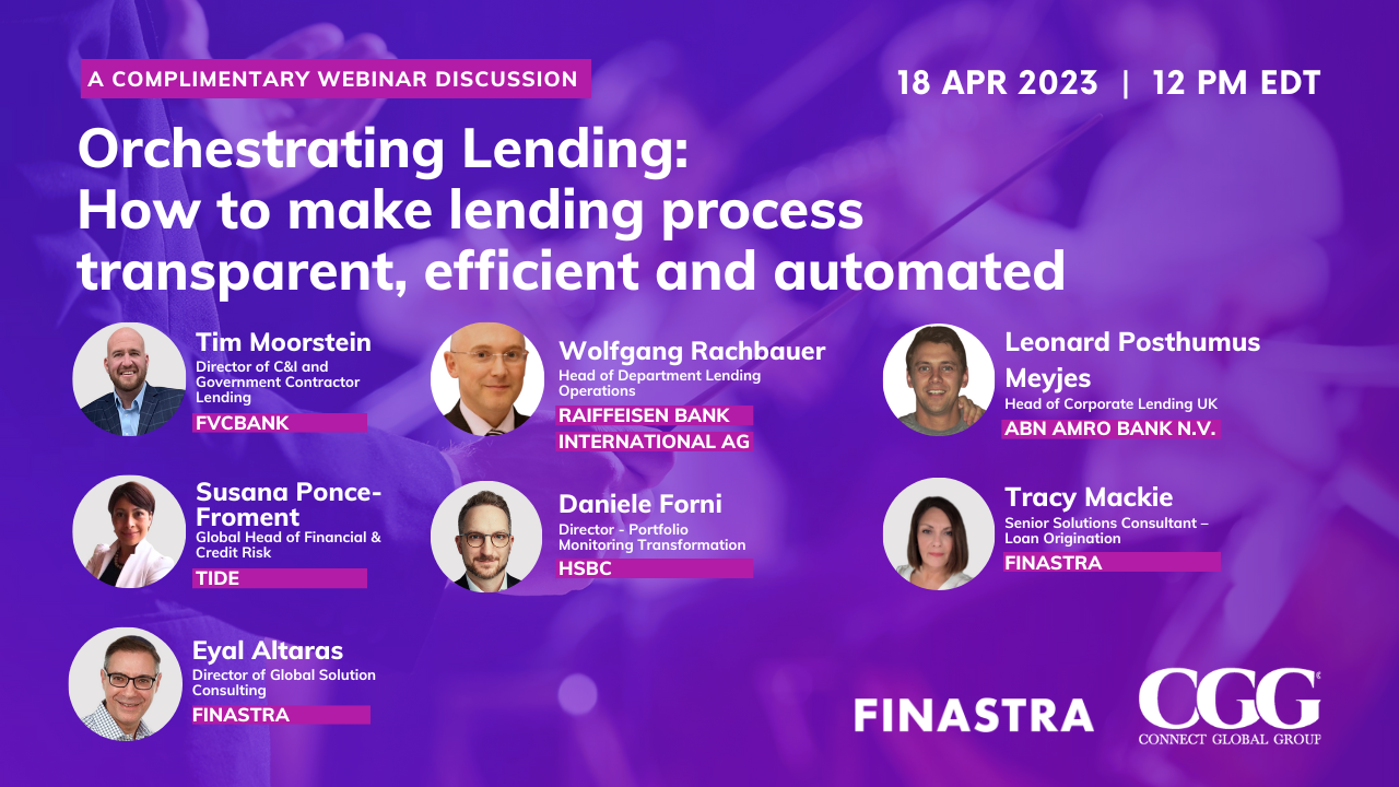 Orchestrating Lending How to make lending process transparent