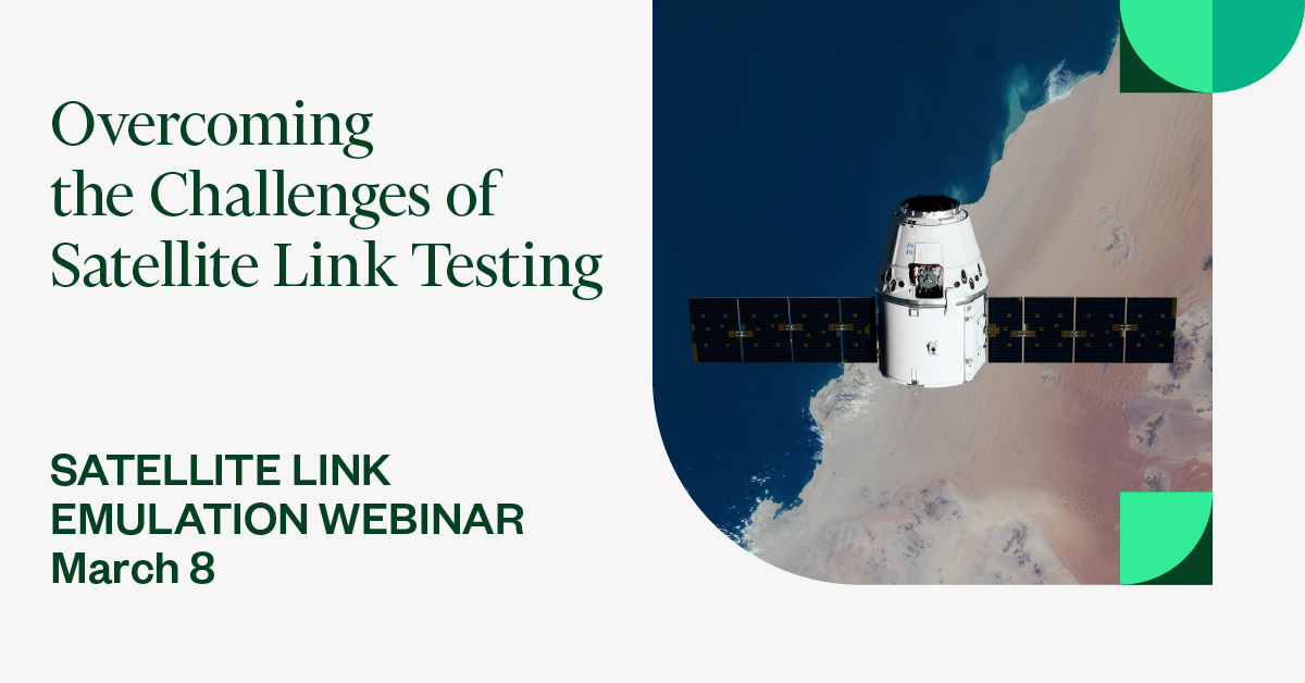 the Challenges of Satellite Link Testing (21 min)