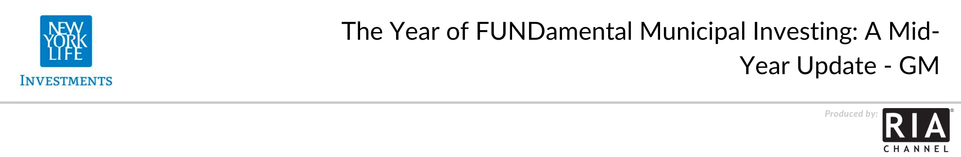 The Year of FUNDamental Municipal Investing: A Mid-Year Update - GM Test